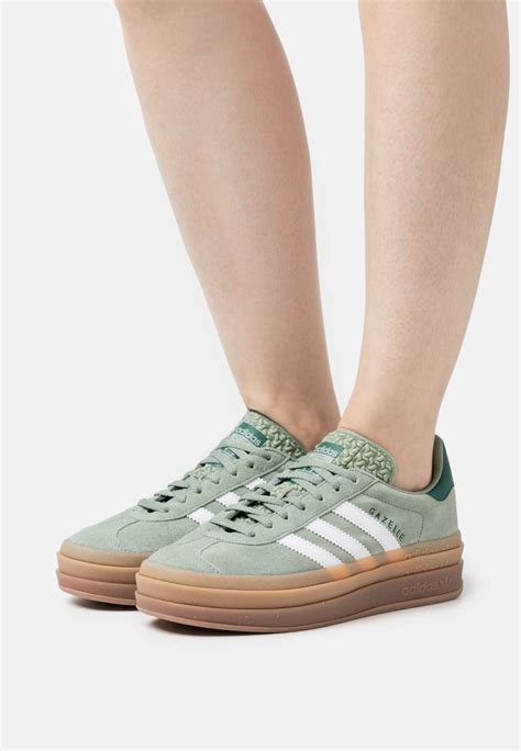 gazelle adidas damen grün|Green Gazelle adidas Originals Shoes.